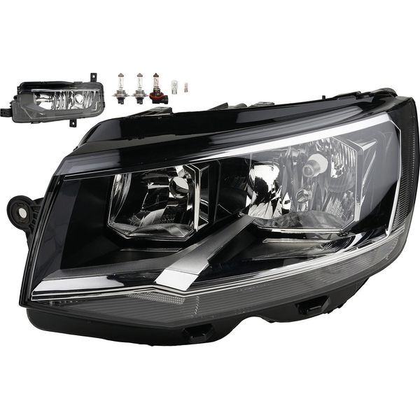 Johns, Fari Osram Night Breaker Laser Adatto Per Vw Transporter T6 L Fog. 7E1941005 7E1941005A 7E1941005D 7E1941005E 7E1941005F 7E1941005G-image
