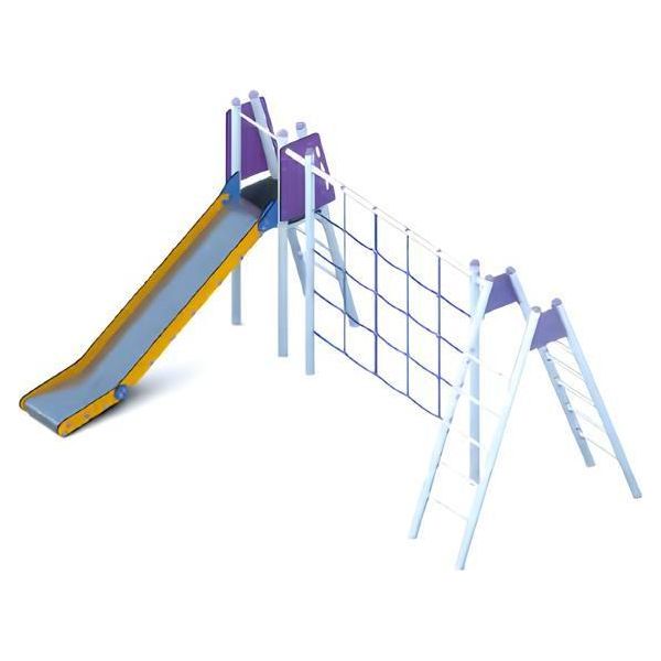Parco Giochi Scivolo Parco Giochi Arrampicata Parco Giochi Per Bambini Parco Ricreativo-image