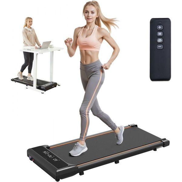 Tapis Roulant Elettrico - Attrezzatura Fitness Per La Casa - Pedana Per Camminare Fino A 120 Kg - Gamma Di Velocità 1-6 Km/H - Cyclette Per Un Allenamento Efficiente-image