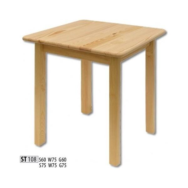 Tavolo Da Pranzo Tavoli In Legno Soggiorno Sala Da Pranzo 75X75 Tavoli Da Pranzo In Legno Massello Tavolo In Vero Legno-image