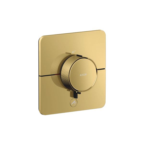 Hansgrohe Axor Showerselect Id Thermostat, Highflow, Encastré, 1 Consommateur, Une Sortie SuppléMentaire, Softsquare, 36778990, 36778990-image