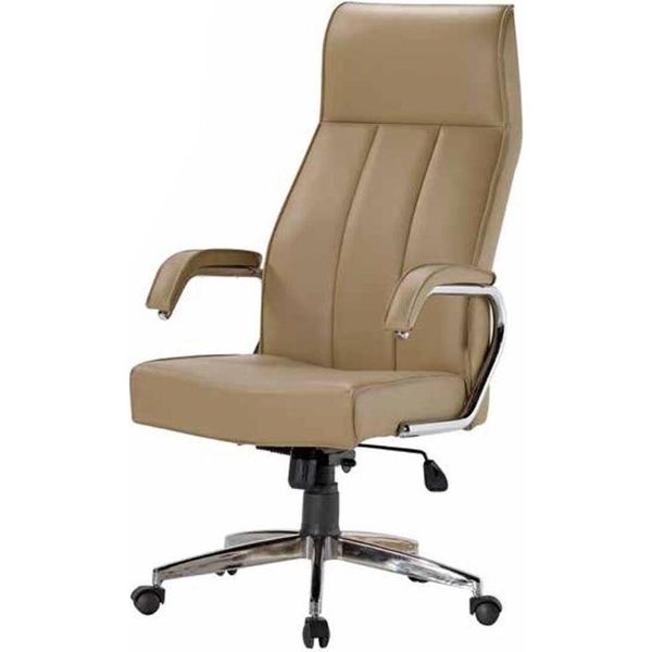 Poltrona Da Ufficio Beige Poltrona Da Salotto Poltrona Direzionale Ufficio Sedia Girevole-image