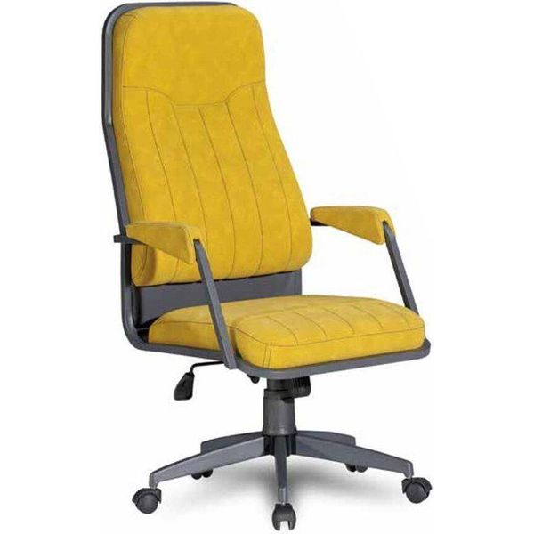 Sedia Da Ufficio Di Lusso Sedia Direzionale Sedia Da Ufficio Sedia Girevole Giallo Soggiorno-image