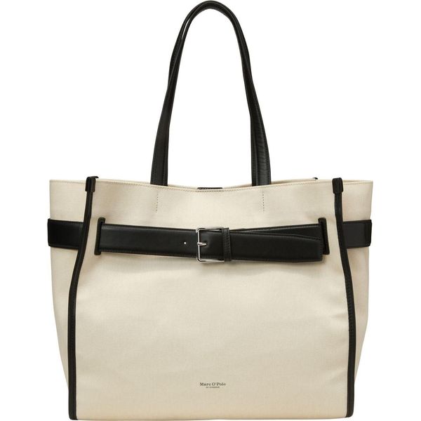 Marc O'polo Borsa Shopper Claris Shopper Raw Cotone Avorio-image