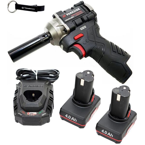 Parkside Performance® 12 V 1/2" Avvitatore A Percussione A Batteria Ppdssa 12-Li Incl. 2 Batterie (4 Ah) E Caricabatterie (2,4 A)"-image