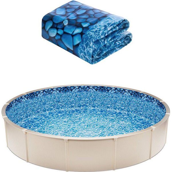 Liner Interno Di Ricambio Di Alta Qualità Per Piscina - Liner Per Piscina φ914X120Cm - Liner Interno Di Lunga Durata Per Piscina - Accessori E Manutenzione Per Piscina-image