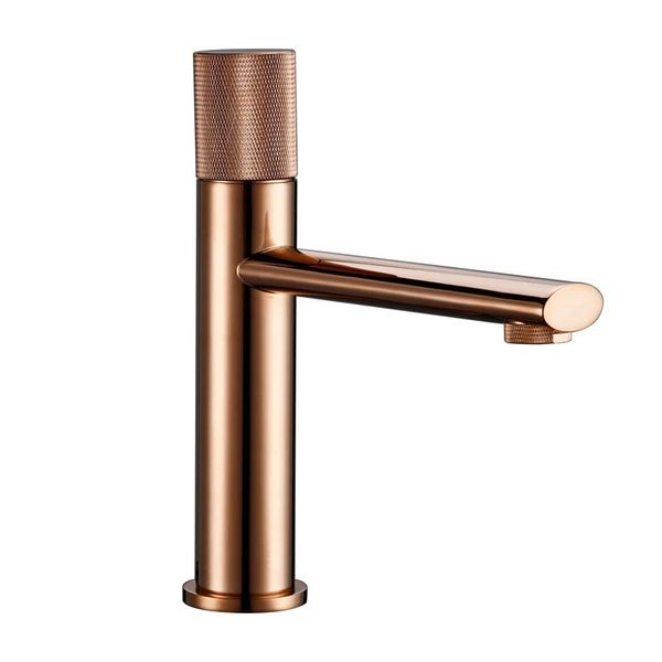 Miscelatore Per Lavabo Rabona Kran Retro Red Gold Lauferi-image