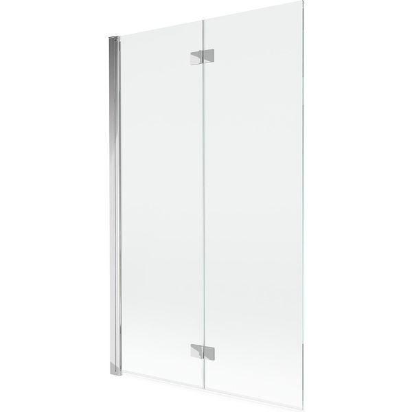 Mexen Mist Paratia Per Vasca Da Bagno A Due Ante, Sinistra, 110 X 150 Cm, Trasparente, Cromo - 8A9-110-002-01-00-L-image