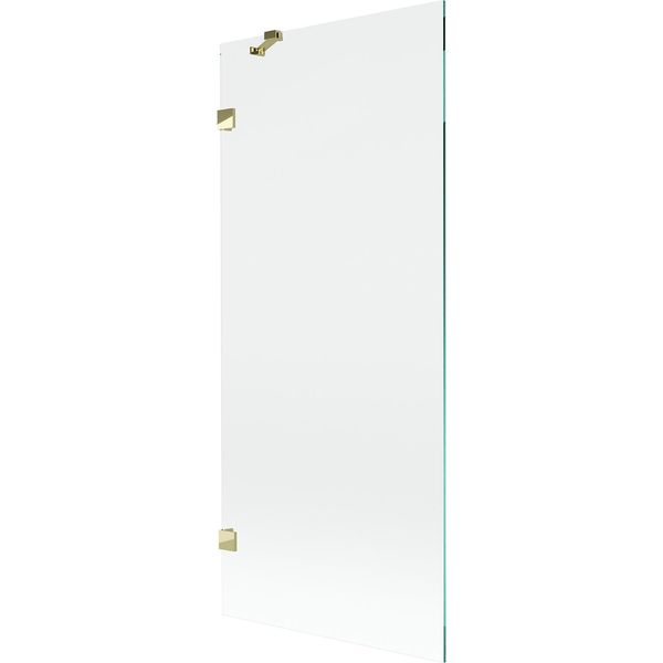 Mexen Lunar Paratia Per Doccia 1-Anta 80 X 150 Cm, Trasparente, Oro - 897-080-000-50-00-image