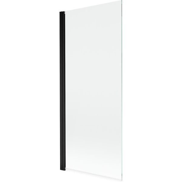 Mexen Mist Paravento Doccia 1-Anta 80 X 150 Cm, Trasparente, Nero - 8A9-080-001-70-00-image