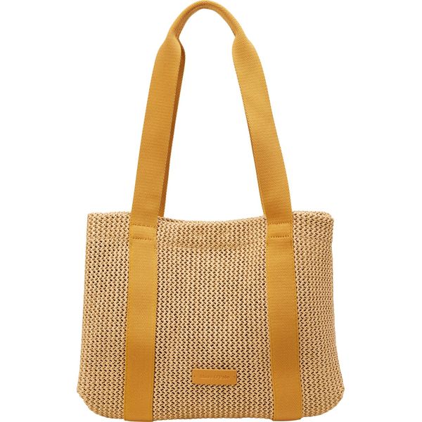Marc O'polo Borsa Shopper Borsa A Tracolla Runja Shopper Golden Yellow Marrone Chiaro-image