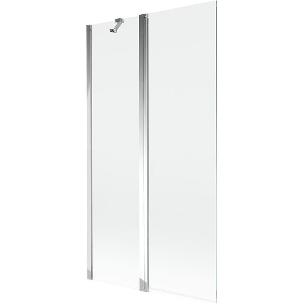 Mexen Mist Paravento Da Doccia A 2 Ante 100 X 150 Cm, Trasparente, Cromo - 8A9-100-011-01-00-image