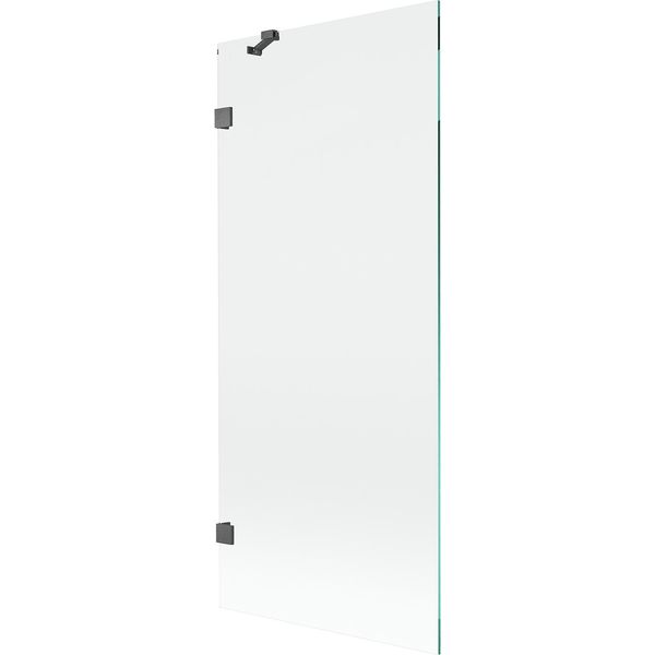 Mexen Lunar Paratia Per Doccia A 1 Anta 80 X 150 Cm, Trasparente, Grigio Pistola Spazzolato - 897-080-000-66-00-image