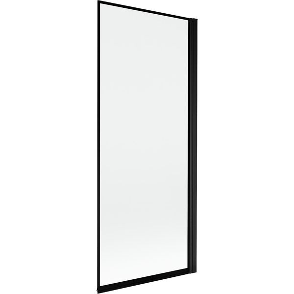 Mexen Mist Paratia Doccia 1 Anta Destra 80 X 150 Cm, Cornice Nera, Nero - 8A9-080-001-70-70-P-image