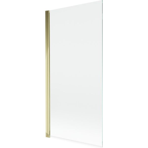 Mexen Mist Paravento Per Doccia 1 Anta 90 X 150 Cm, Trasparente, Dorato - 8A9-090-001-50-00-image