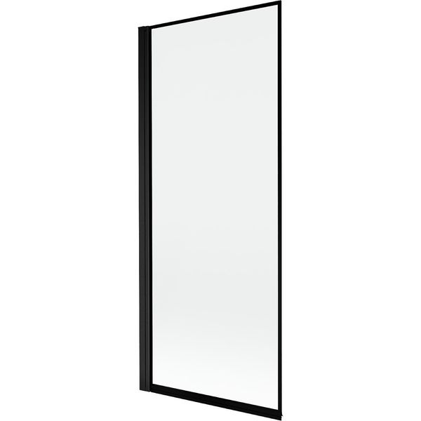 Mexen Mist Paratia Doccia 1 Anta Sinistra 80 X 150 Cm, Cornice Nera, Nero - 8A9-080-001-70-70-L-image
