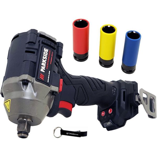 Parkside Performance® Avvitatore A Percussione/Avvitatore A Impatto A Batteria Da 20 V 1/2″ 600 Nm Ppdssa 20-Li / Senza Batteria E Caricabatteria Nella Valigetta-image
