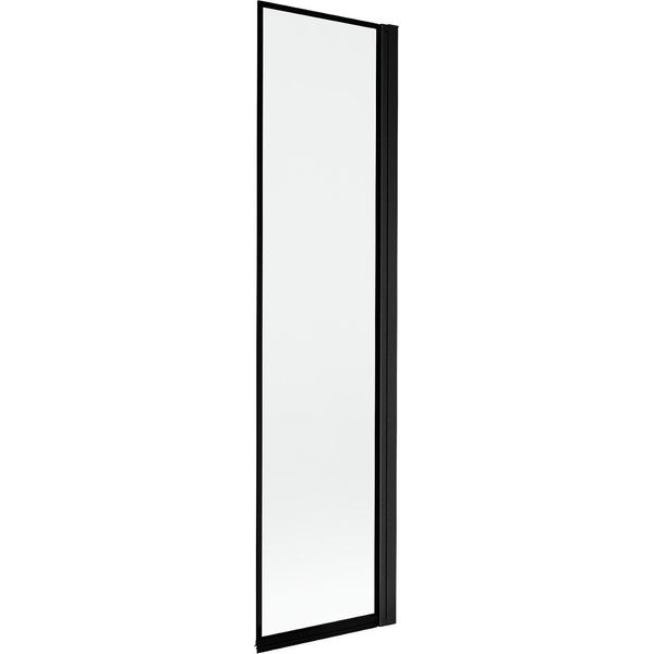 Mexen Mist Paratia Doccia 1 Anta Destra 50 X 150 Cm, Cornice Nera, Nero - 8A9-050-001-70-70-P-image