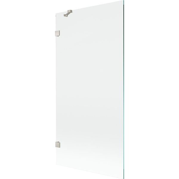 Mexen Lunar Paratia Per Doccia A 1 Anta 90 X 150 Cm, Trasparente, Nichel Spazzolato - 897-090-000-97-00-image
