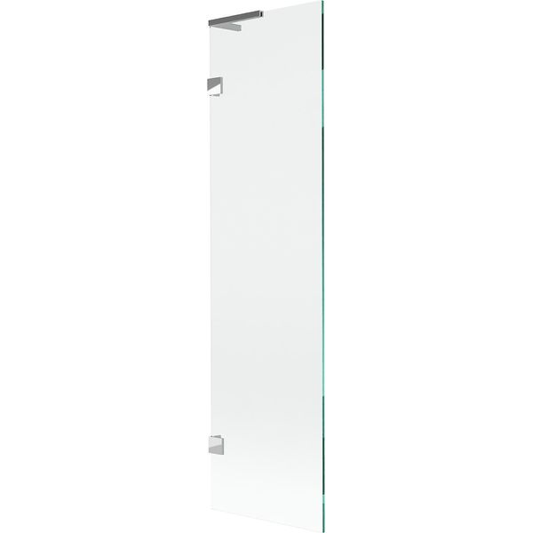 Mexen Lunar L Paratia Per Vasca Da Bagno A 1 Anta 50 X 150 Cm, Trasparente, Cromo - 897L-050-000-01-00-image