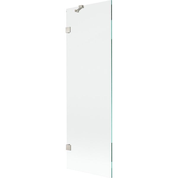 Mexen Lunar Paratia Doccia A 1 Anta 60 X 150 Cm, Trasparente, Nichel Spazzolato - 897-060-000-97-00-image
