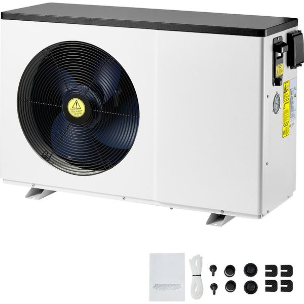 Succebuy Pompa Di Calore Elettrica Per Piscine, 3,22 šC 15,25 Kw, Frequenza Variabile A Risparmio Energetico, Per Piscine Da 30 šC 60 M3-image