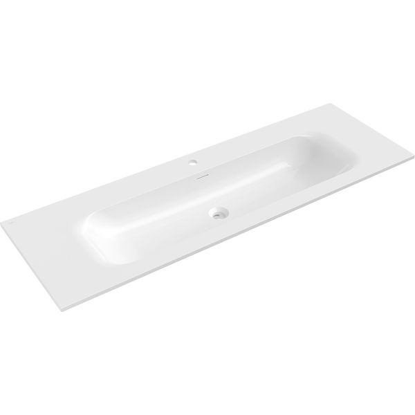Mexen Vela Lavabo Incassato Nel Piano 141 X 46,5 Cm, Bianco Lucido - 25231400-image