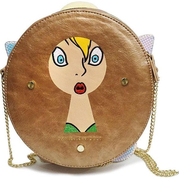 Danielle Nicole - Borsa A Tracolla, Disney NS5719 (Taglia Unica) (Marrone)-image