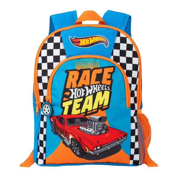 Hot Wheels - Zaino Per Bambini "Race Team"" NS7551 (Taglia Unica) (Blu/Arancione)"-image