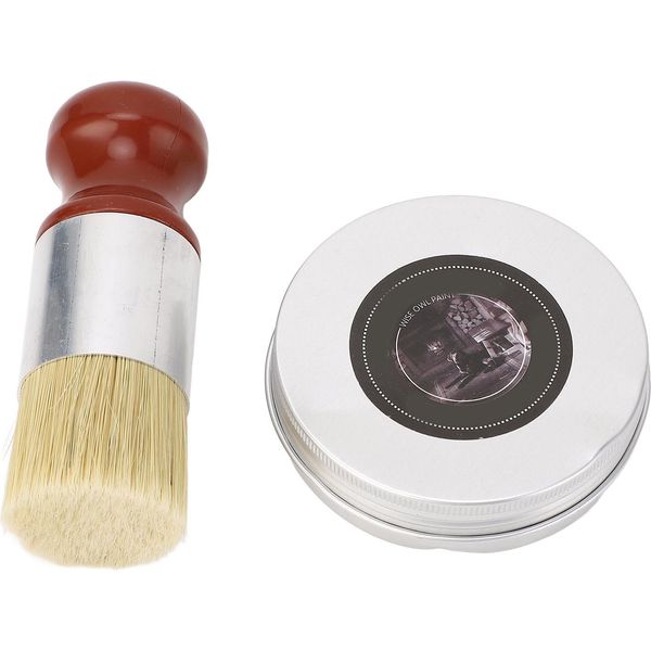 Unguento Per Mobili Di Facile E Rapido Assorbimento Unguento Per La Cura Della Casa In Pelle Con Pennello 100G-image