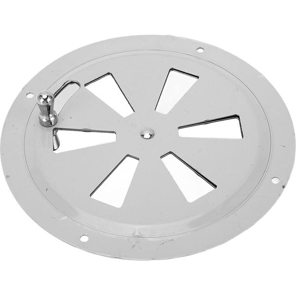 Copertura Rotonda Dello Sfiato D'aria 316 Piastra Di Ventilazione Della Cabina Dell'acciaio Inossidabile Per L'automobile Marina Dello Yacht Rv-image
