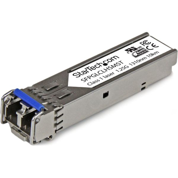 Startech.Com Modulo Ricetrasmettitore Sfp Compatibile Cisco GLC-LH-SM - 1000BASE-LX/LH - Fibra Ottica - 1250 Mbps - Sfp - Lc - Lh - Lx - 10000 M-image