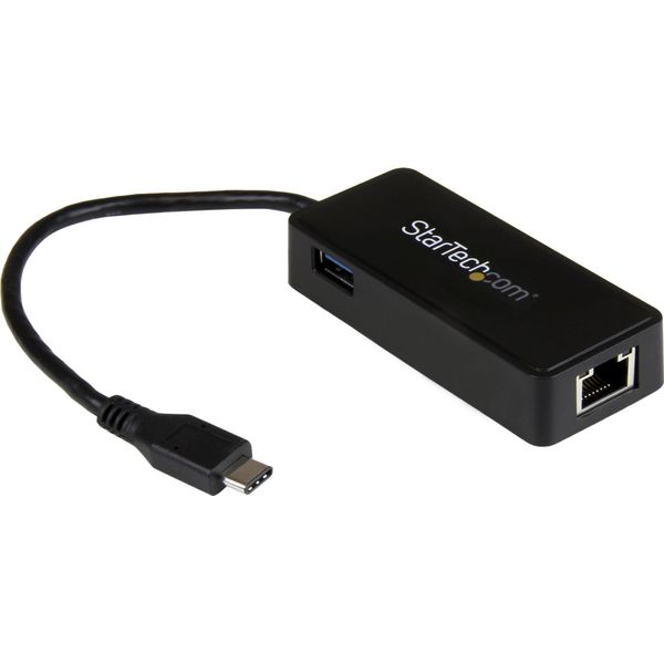 Startech.Com Adattatore Da USB-C A Ethernet Gigabit - Compatibile Con Thunderbolt 3 - Adattatore Di Rete Usb Tipo C - Adattatore Ethernet Usb C (US1GC301AU)-image