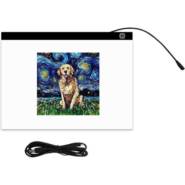 Inf Lavagna Luminosa A Led/Tavolo Da Disegno A3 Con Usb-image