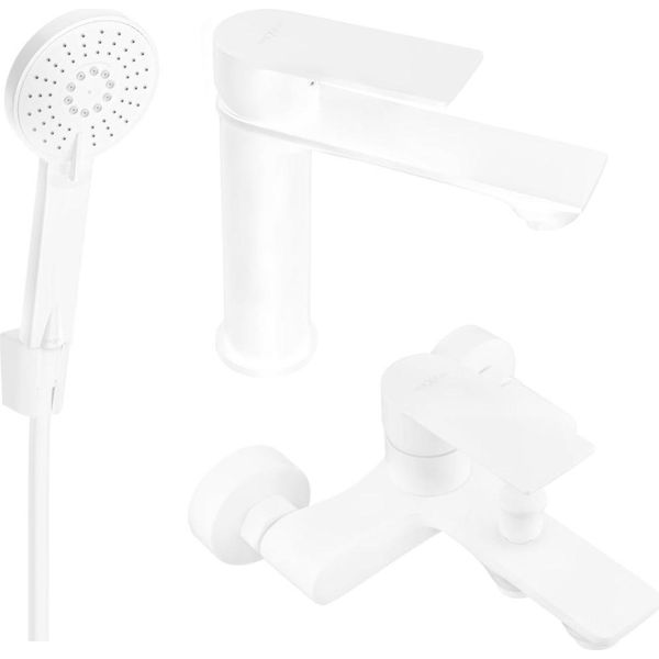 Mexen Royo R40 Set Vasca, Bianco - 72203R40-20-image