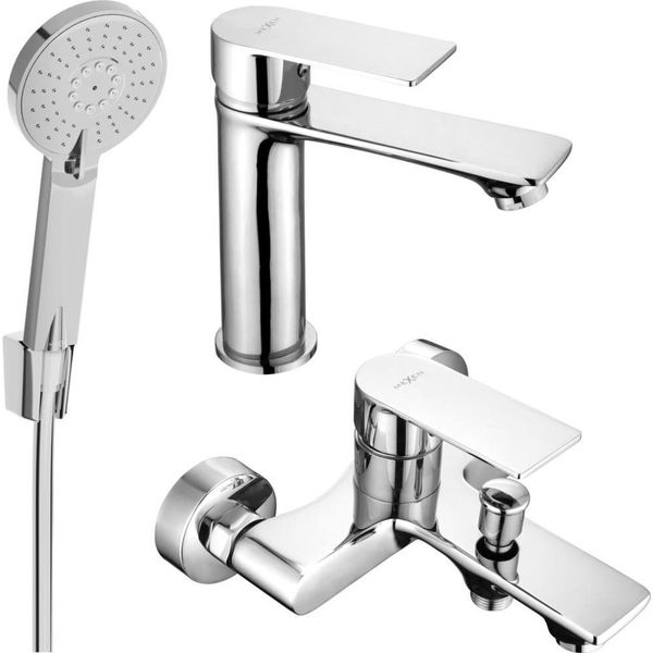 Mexen Royo R40 Set Da Bagno, Cromo - 72203R40-00-image