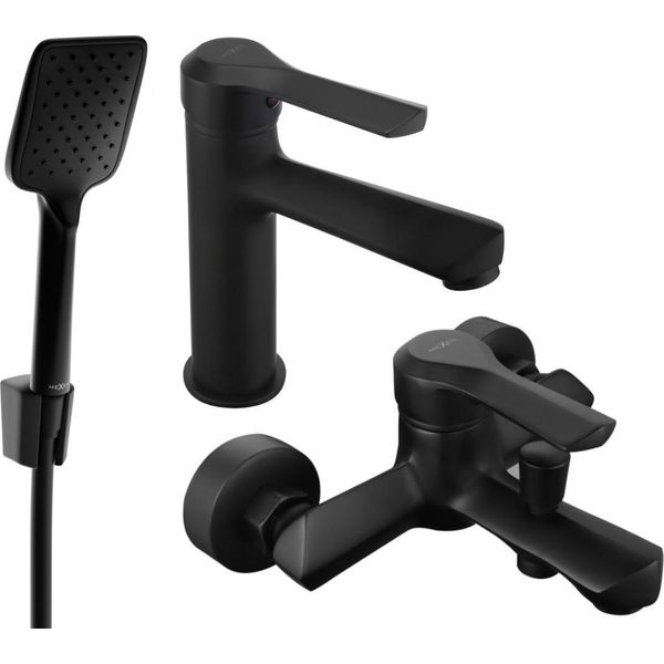 Mexen Sabre R62 Set Da Bagno, Nero - 72103R62-70-image