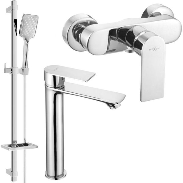 Mexen Royo DQ62 Set Doccia, Cromo - 72214DQ62-00-image