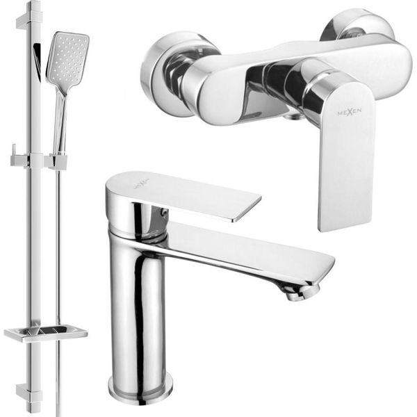 Mexen Royo DQ62 Set Doccia, Cromo - 72204DQ62-00-image