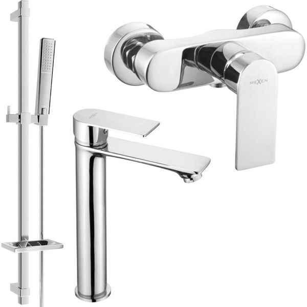 Mexen Royo DQ72 Set Doccia, Cromo - 72214DQ72-00-image