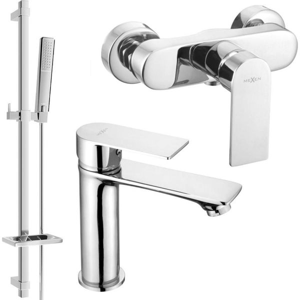 Mexen Royo DQ72 Set Doccia, Cromo - 72204DQ72-00-image