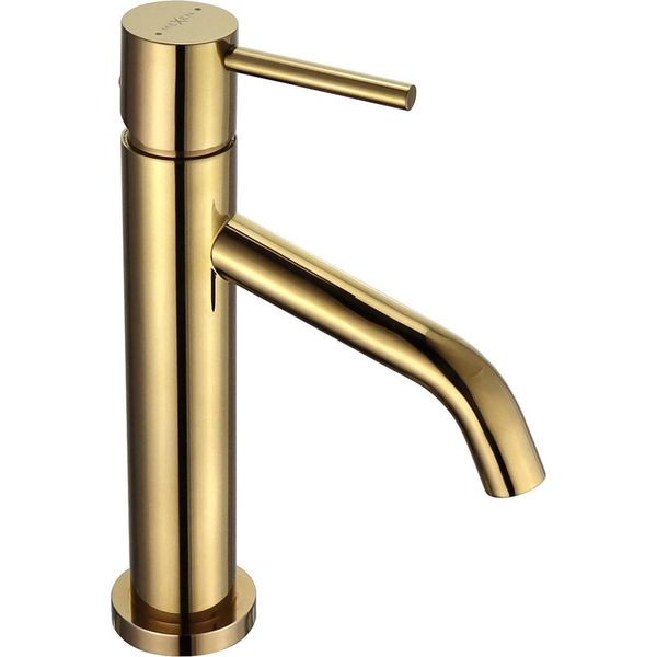 Mexen Rumba Rubinetto Lavabo, Oro - 73500-50-image