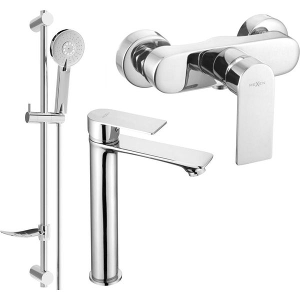 Mexen Royo DF40 Set Doccia, Cromo - 72214DF40-00-image