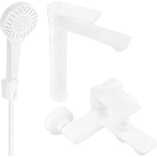 Mexen Royo R40 Set Da Bagno, Bianco - 72213R40-20-image