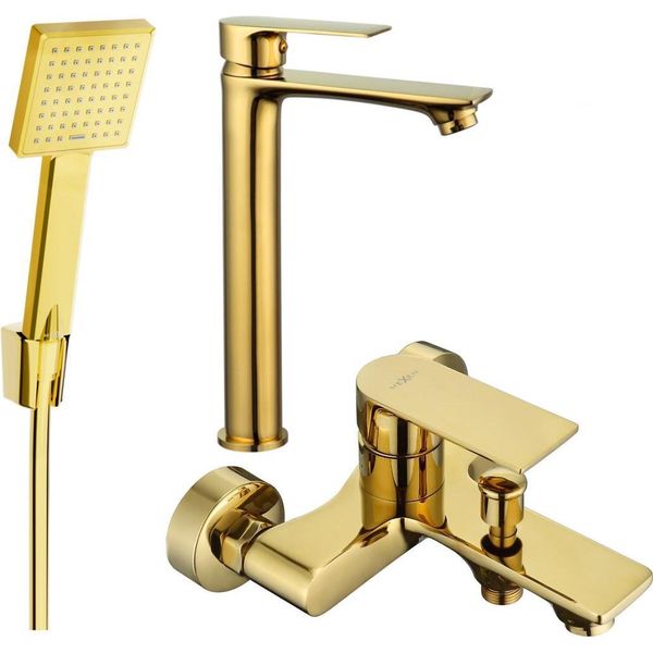 Mexen Royo R45 Set Da Bagno, Dorato - 72213R45-50-image