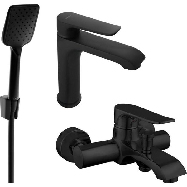 Mexen Pecos R62 Set Bagno, Nero - 72703R62-70-image