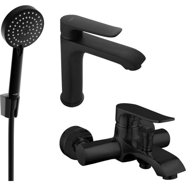 Mexen Pecos R75 Set Vasca, Nero - 72703R75-70-image