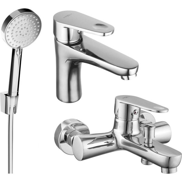 Mexen Kama R75 Set Da Bagno, Cromo - 72503R75-00-image