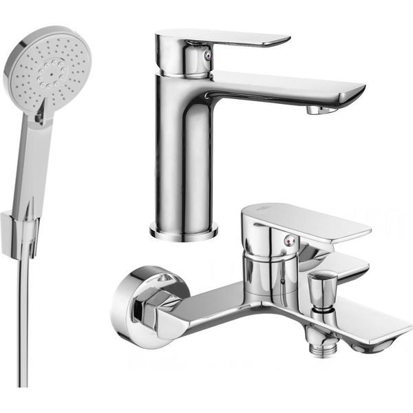 Mexen Alfa R40 Set Da Bagno, Cromo - 745703R40-00-image