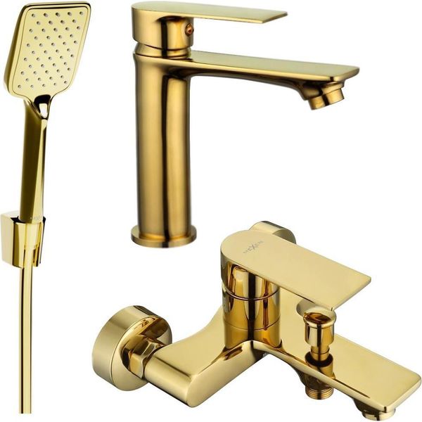 Mexen Royo R62 Set Da Vasca, Dorato - 72203R62-50-image